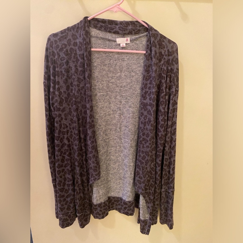 Leopard print sweater